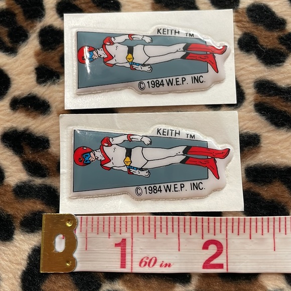 1984 VOLTRON Lion Force Vintage Puffy Sticker Cartoon Anime Robot 80s WEP Toy - Picture 10 of 17